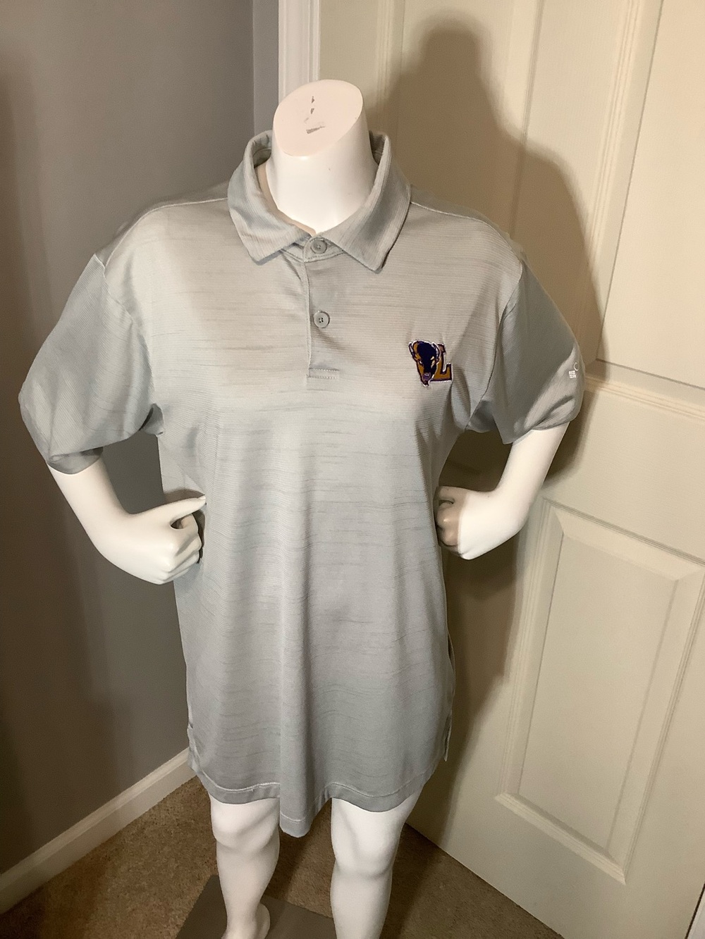 Men Medium Lipscomb University Bisons Columbia Golf Polo Shirt